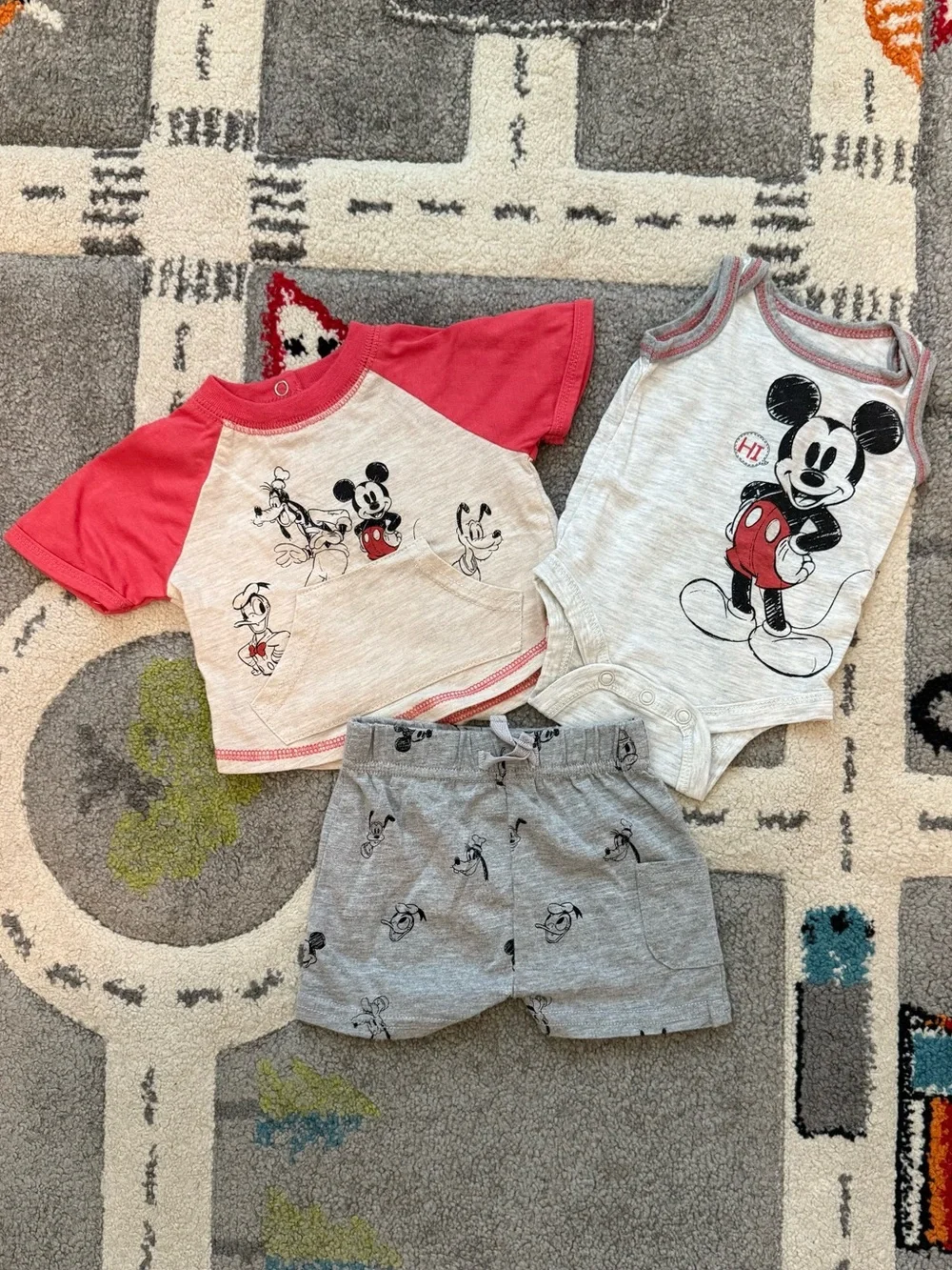 Disney Mickey Mouse Three-Piece Set